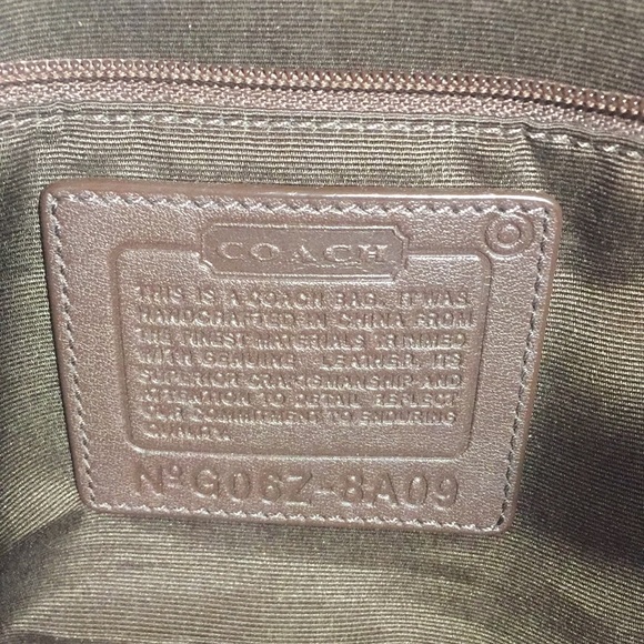 Coach Bag Leather Shoulder SOHO G06Z-8A09 - Picture 7 of 8